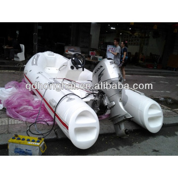 fiberglass ship inflatable PVC boat